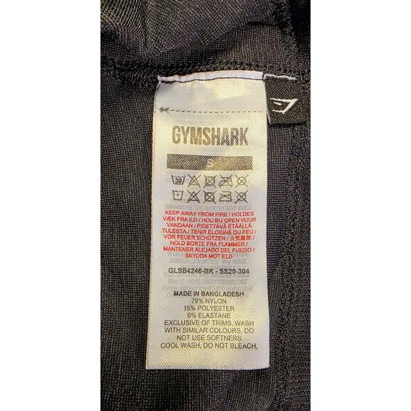 Gymshark Black‎ Sports Bra Size S - Picture 4 of 6